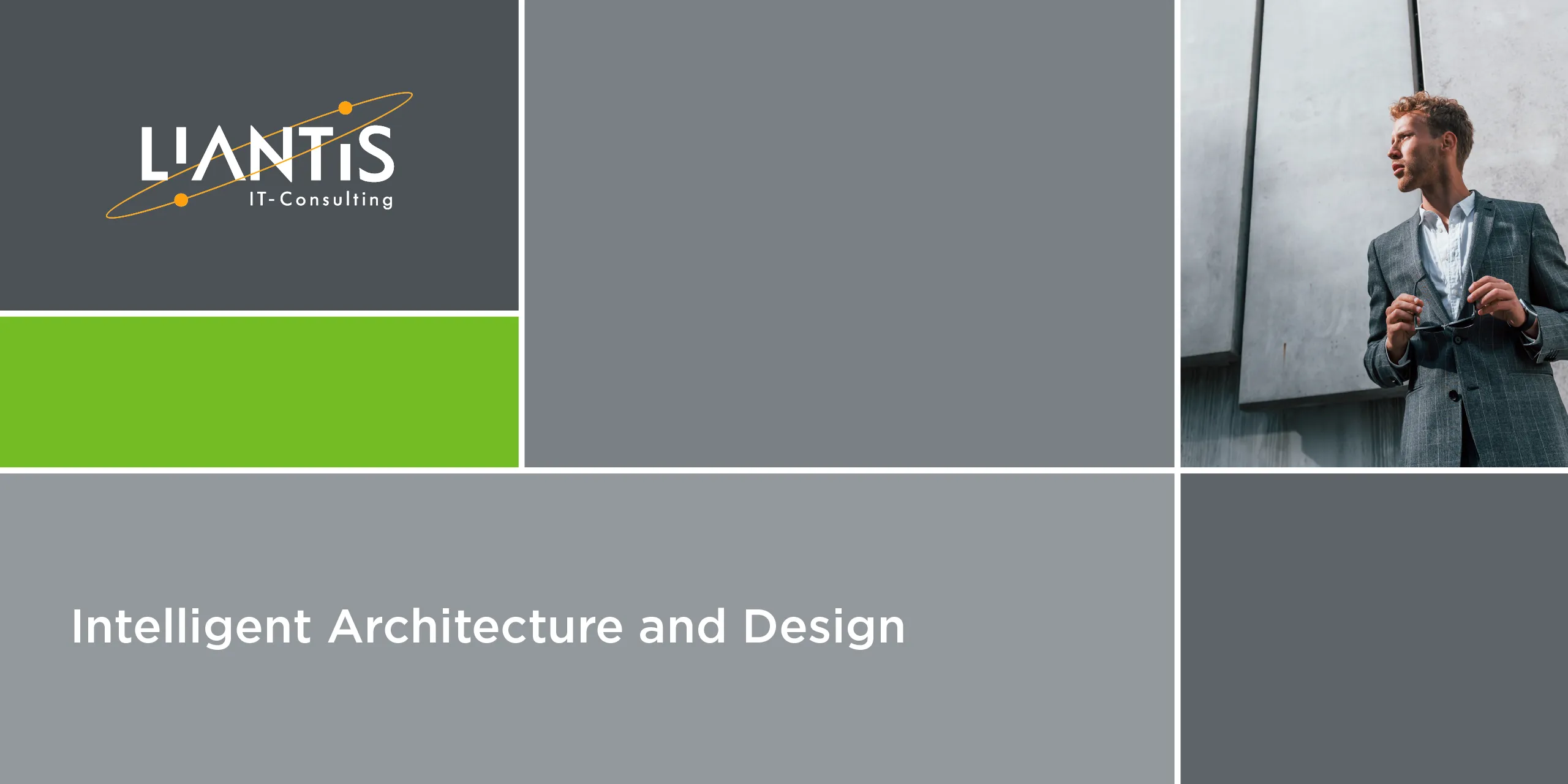 Grafik mit den maßgeblichen Elementen des neu gestalteten Corporate Design