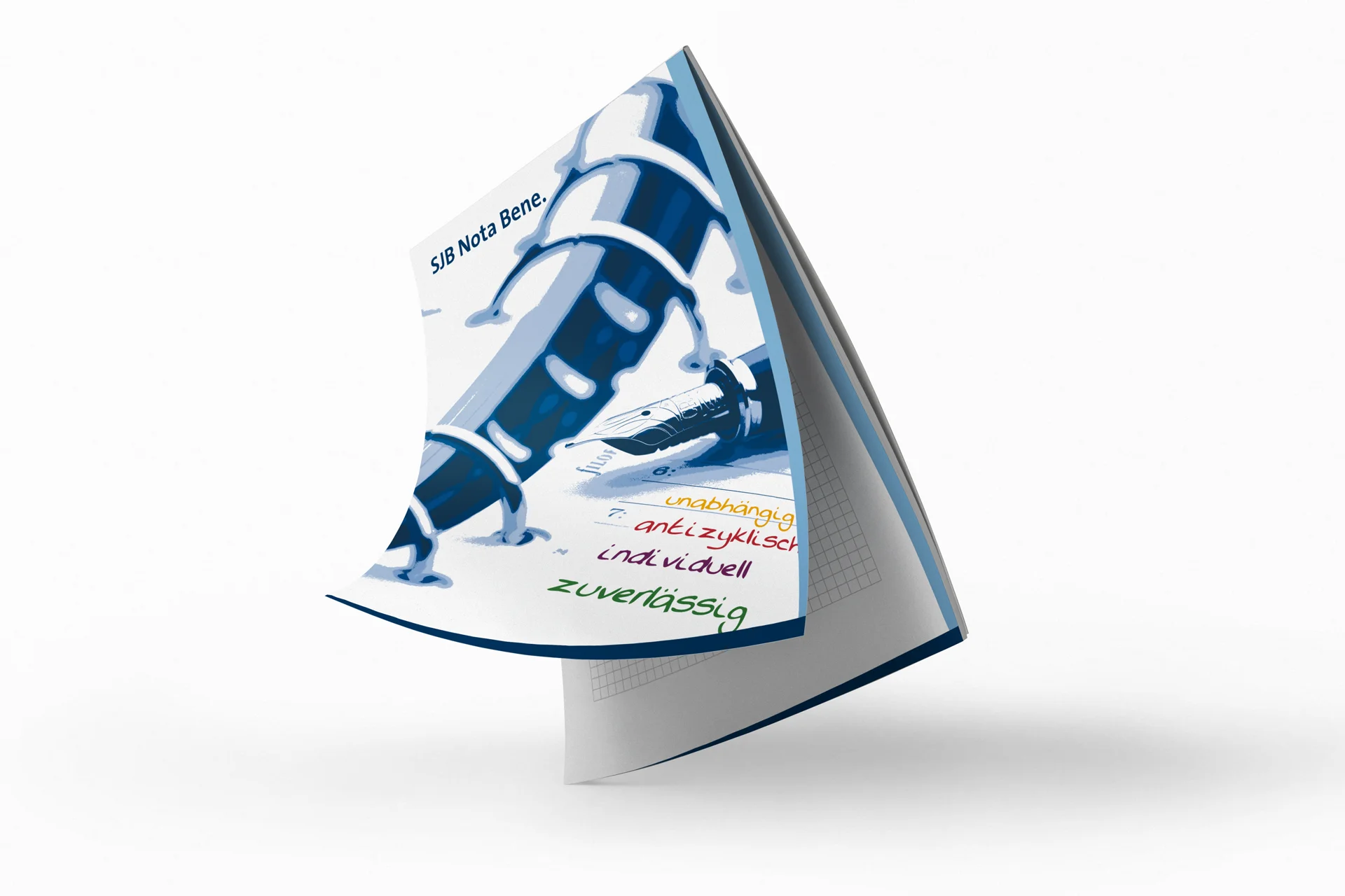 Cover eines Notizblocks